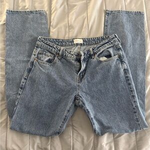 PacSun Women’s Low Rise Straight Blue Jeans